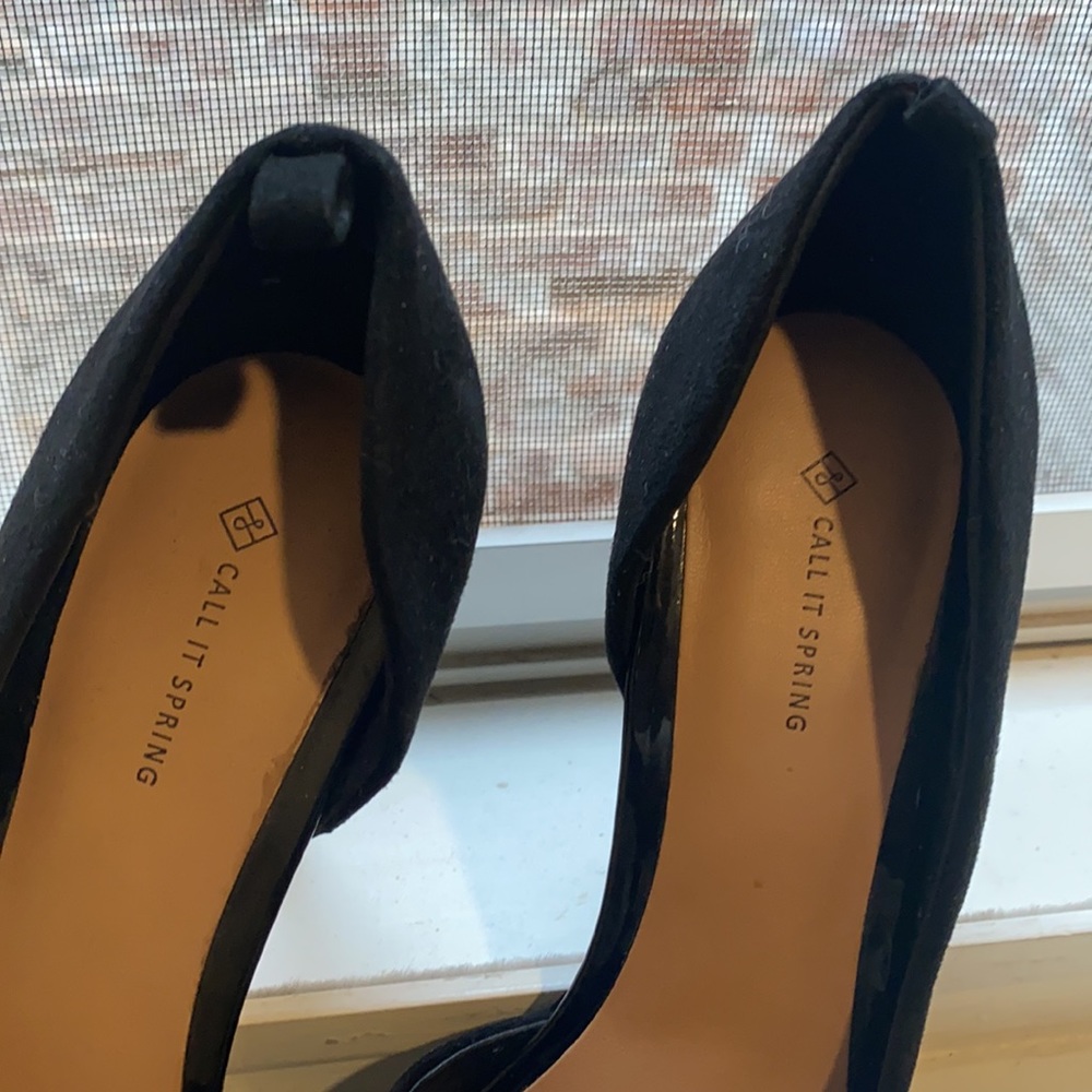 Call It Spring Black Heels - Picture 2 of 5